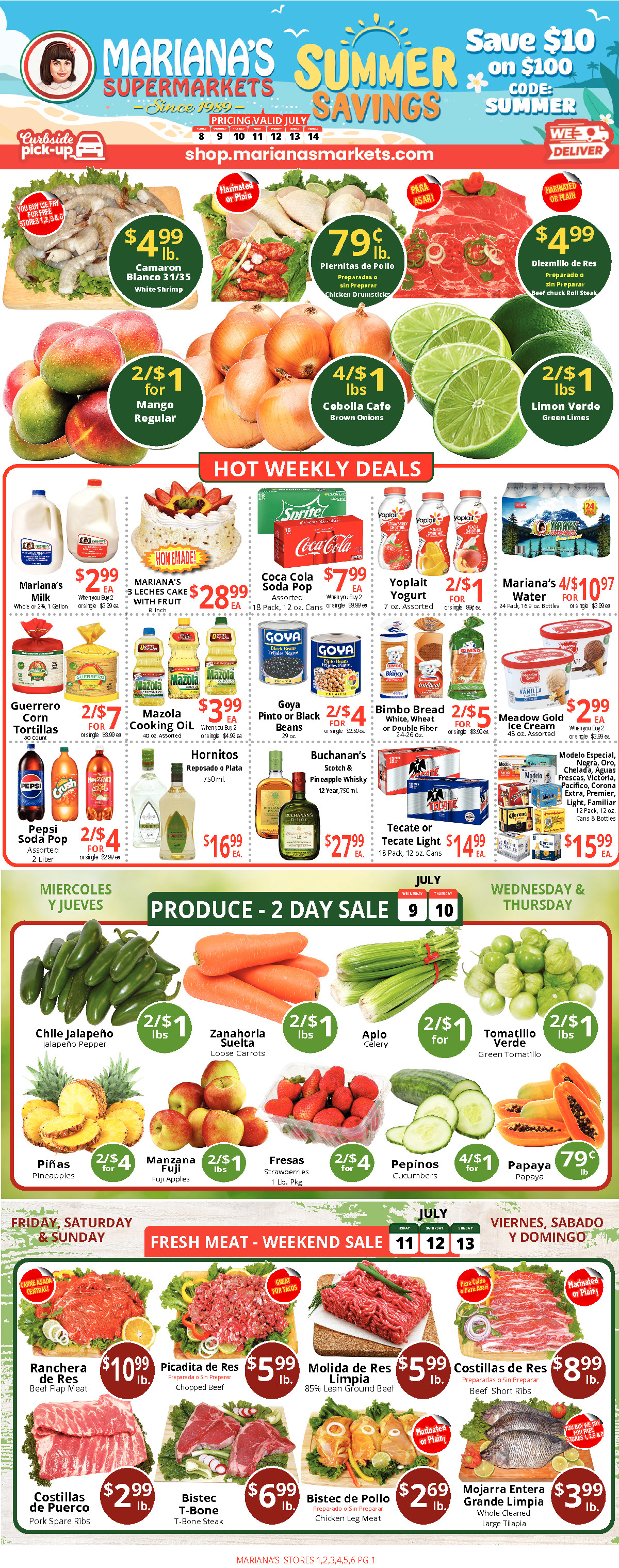 weekly ad page 1