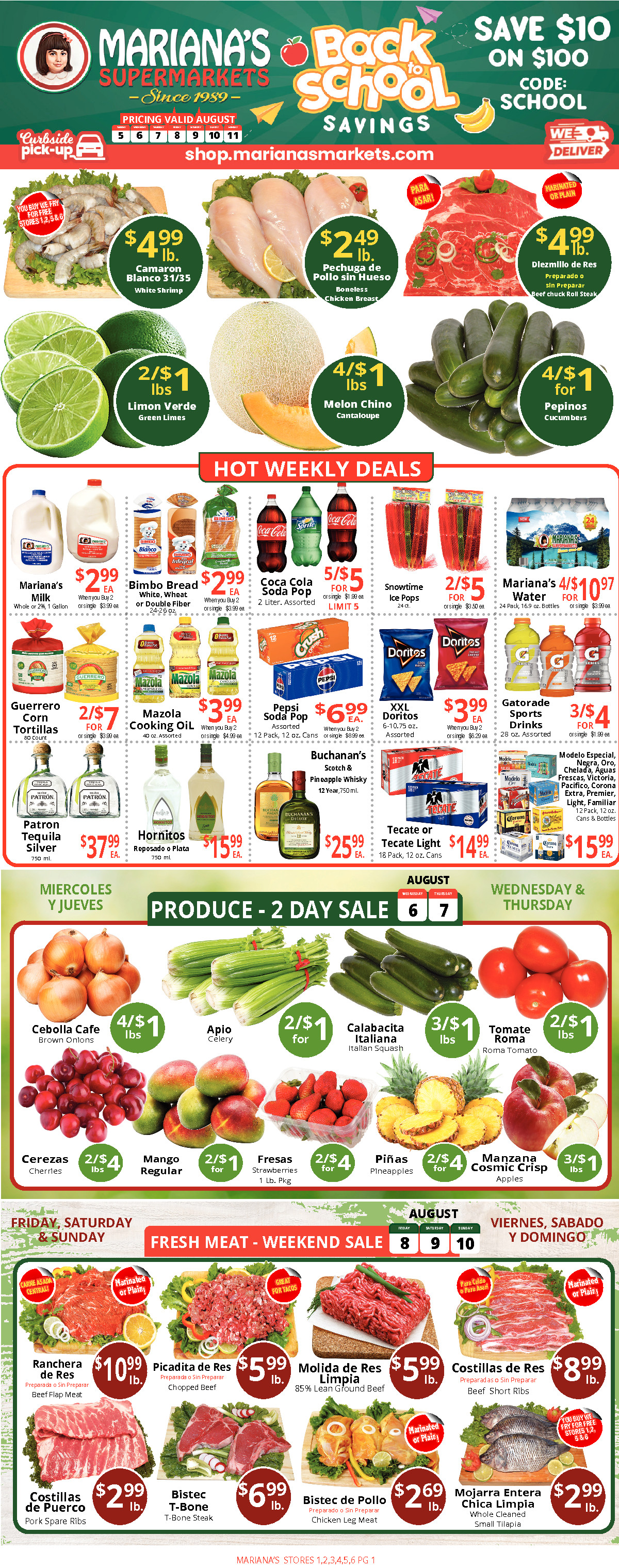 weekly ad page 1